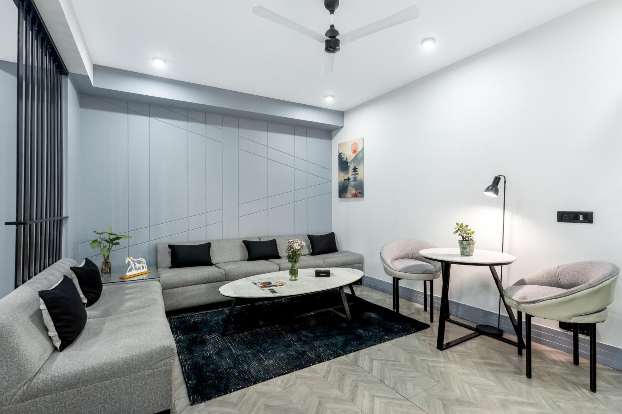 Bedchambers Serviced Apartments, Mg Road Gurgaon Bagian luar foto