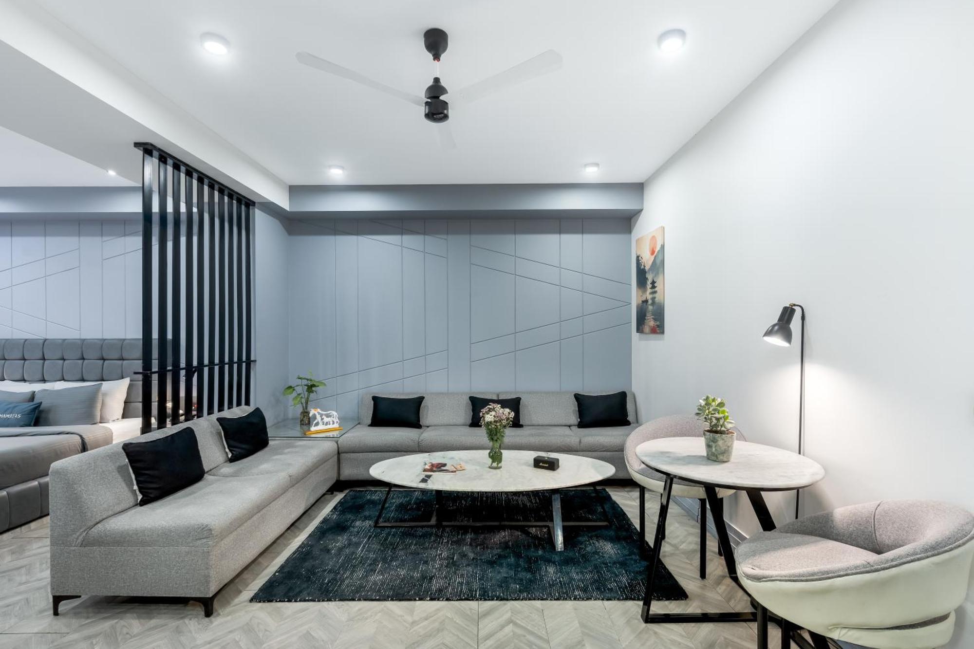 Bedchambers Serviced Apartments, Mg Road Gurgaon Bagian luar foto