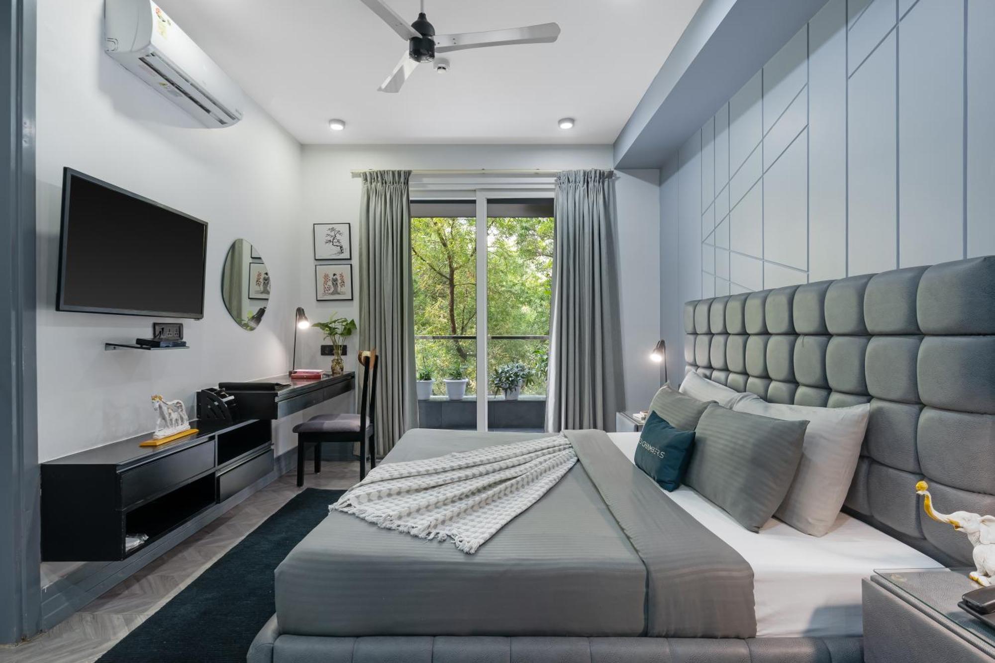 Bedchambers Serviced Apartments, Mg Road Gurgaon Bagian luar foto