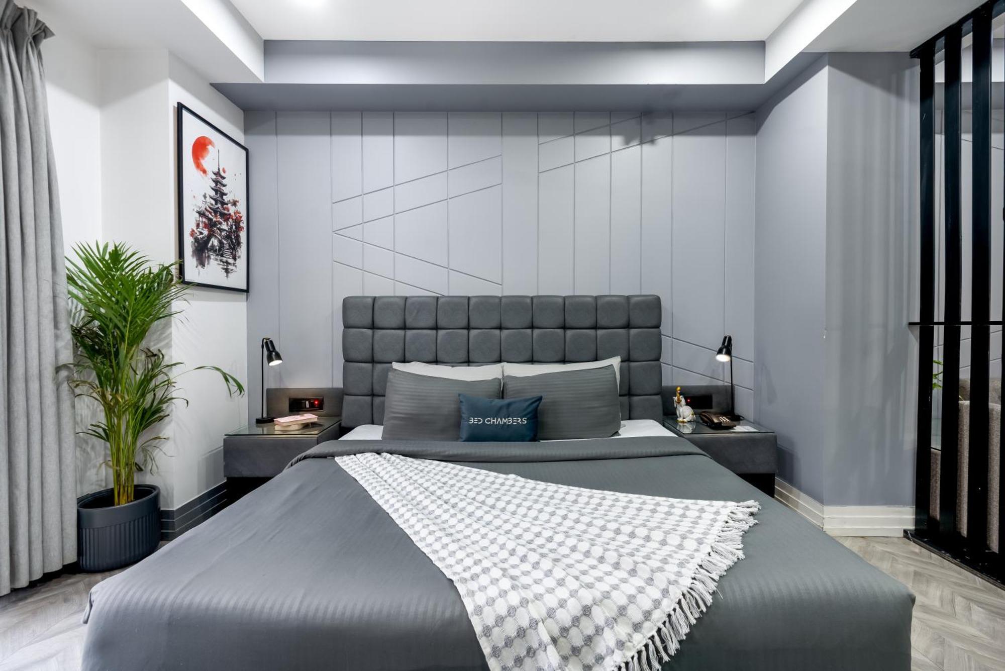 Bedchambers Serviced Apartments, Mg Road Gurgaon Bagian luar foto
