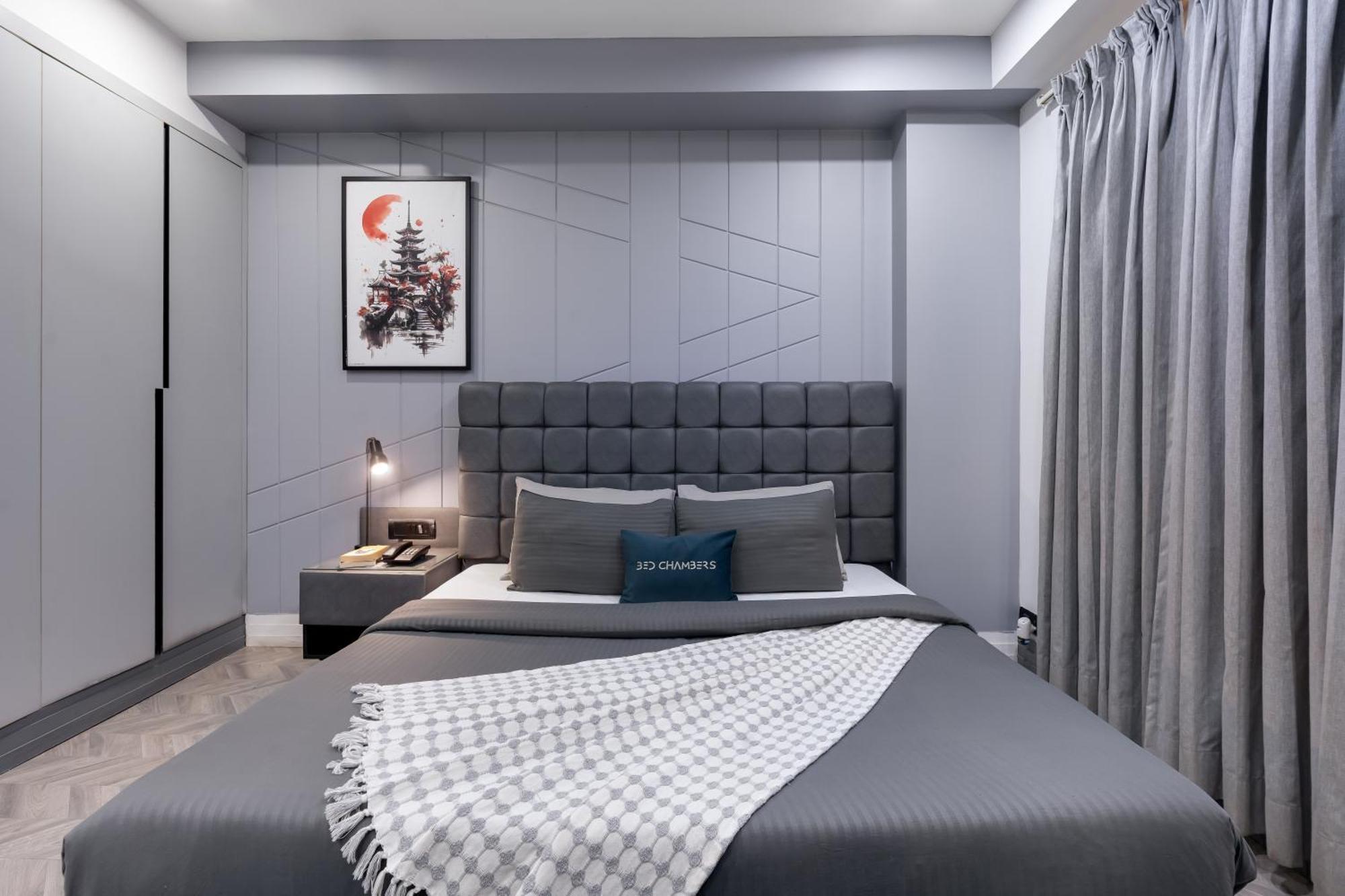 Bedchambers Serviced Apartments, Mg Road Gurgaon Bagian luar foto